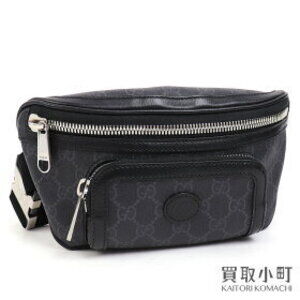 Gucci Belt Bag Interlocking GG Black Supreme crossbody Bag